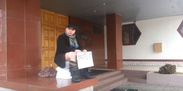 Мэтэсару задержали до того, как он начал протест у стен Генеральной прокуратуры.