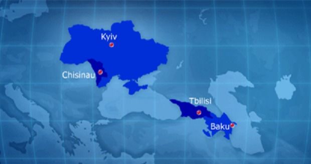 Государства-члены ГУАМ взаимодействуют в рамках международных организаций, в частности, ООН и ОБСЕ.