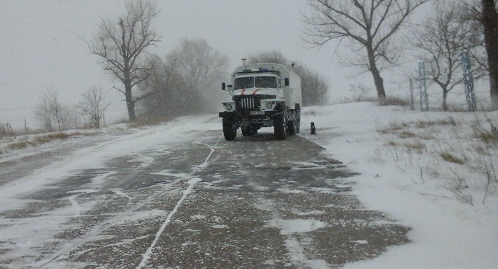 Peste 70 de localități rămân izolate din cauza viscolului. Foto: Serviciul Protecţiei Civile şi Situaţiilor Excepţionale al MAI