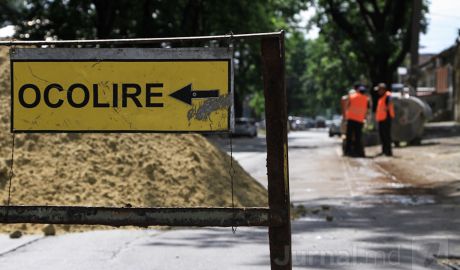 Traficul rutier în zona Gării Feroviare din capitală va fi restricţionat până pe 7 iulie curent.