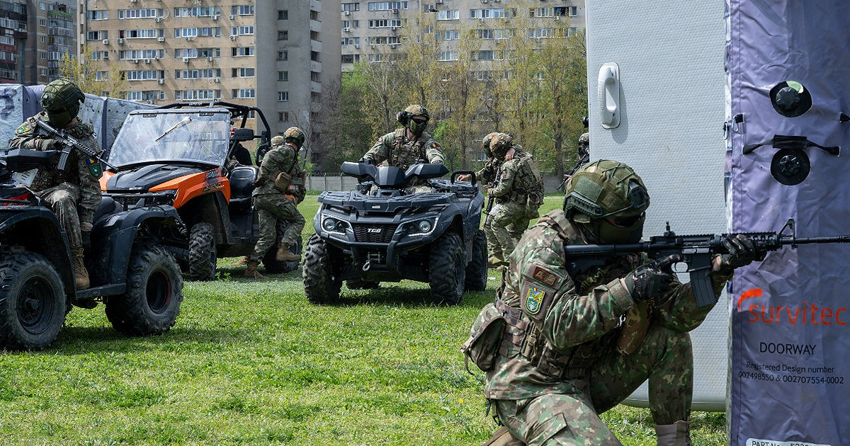 Armata Română a început să se antreneze pentru lupta urbană.