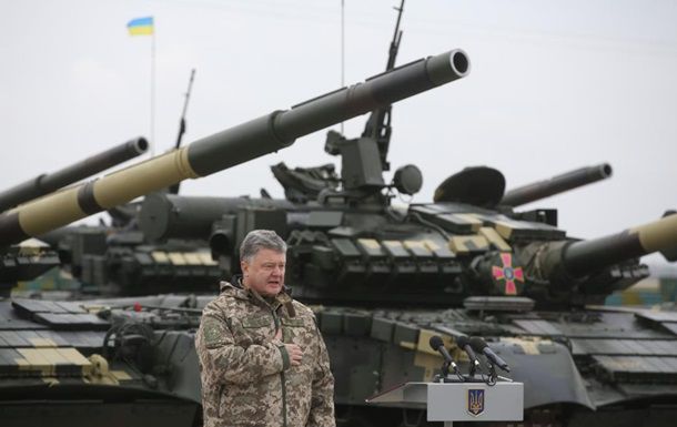 Порошенко: Армия Украины на восьмом месте в Европе.