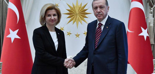 Irina Vlah, a fost chemată pe 23 iunie la Ambasada Federaţiei Ruse şi cercetată pentru "neascultare". Foto: gagauzinfo.md