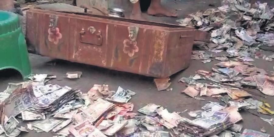 В Индии термиты съели все деньги, которые мужчина собирал на дом.