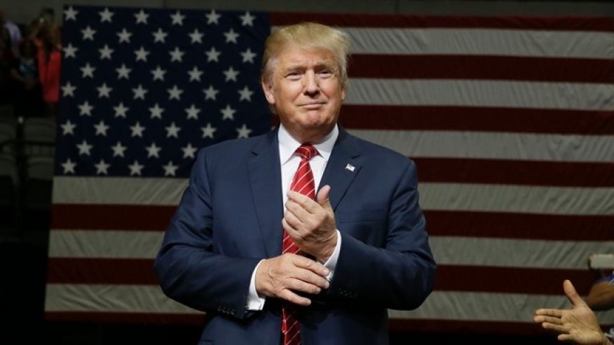 Американский лидер Дональд Трамп.