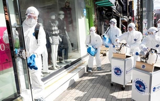 В Южной Корее рекордный прирост зараженных коронавирусом.
