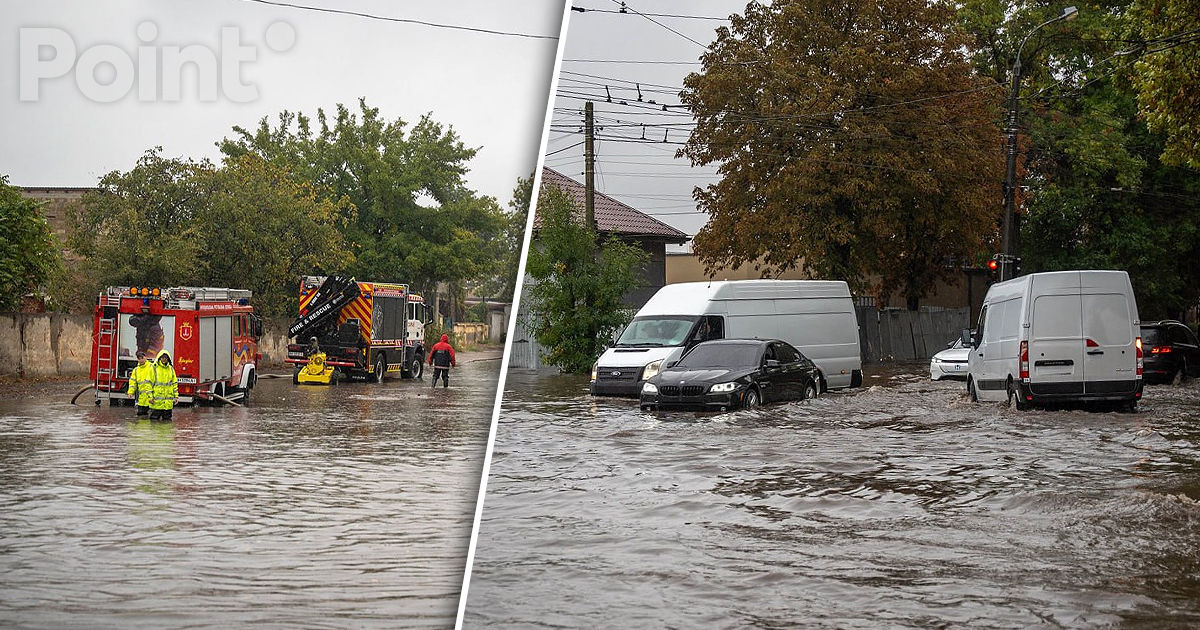Одессу залило ливнем: часть города непроезжая.