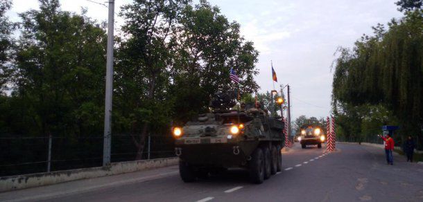 În cadrul „Dragon Pioneer 2016" sunt utilizate 58 de unități de tehnică din dotarea armatei SUA.