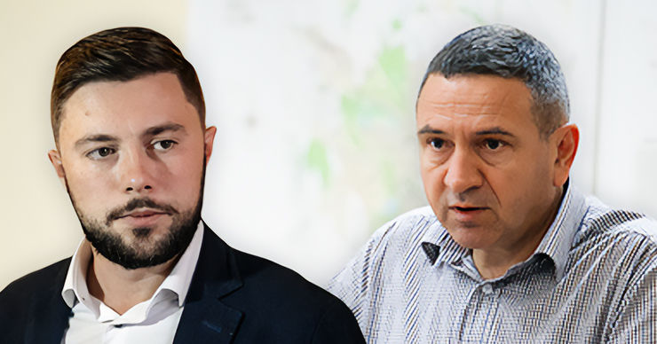 На заявления Виктора Киронды ответил замглавы  ГУЖКХБ Геннадий Дубица. Коллаж Point.md.