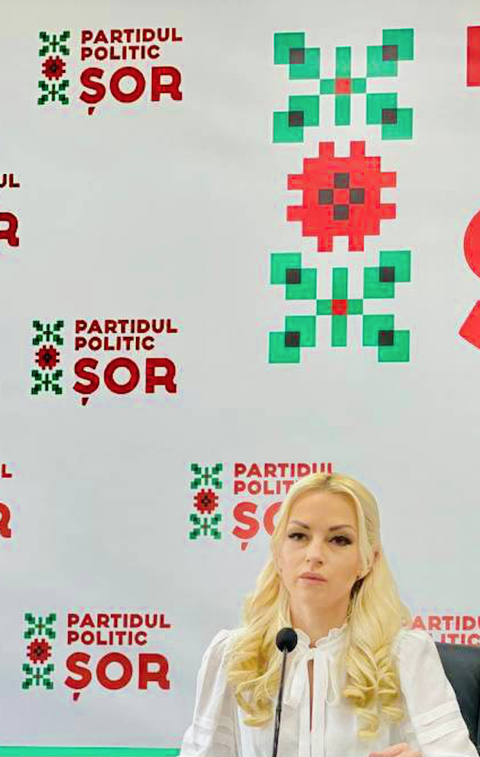 Марина Таубер, кандидат партии «Шор» на должность примара города Бельцы.