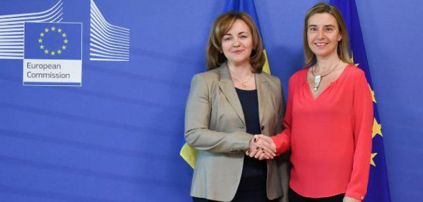 Oficialii s-au referit la situația politică internă din Republica Moldova, precum şi la cea regională. Foto: gov.md