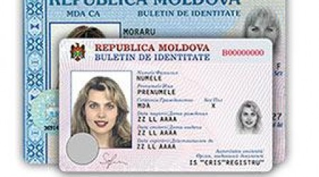Через 10 дней в Молдове начнут оформлять новые удостоверения личности.