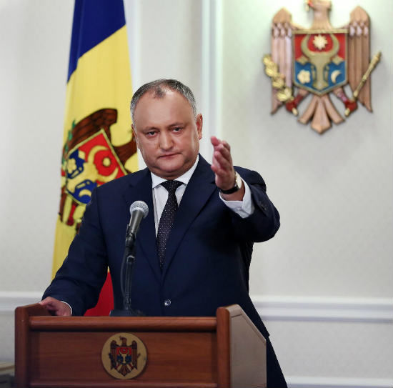 Президент Республики Молдова Игорь Додон.