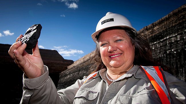 Australianca a devenit bogată după ce a moştenit un zăcământ minier de la tătăl său.