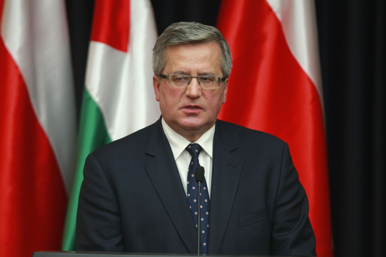 Президент Польши Бронислав Коморовский.
