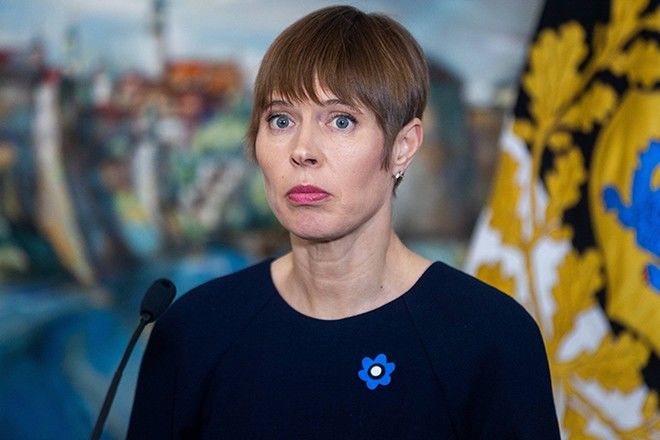 Президент Эстонии Керсти Кальюлайд.