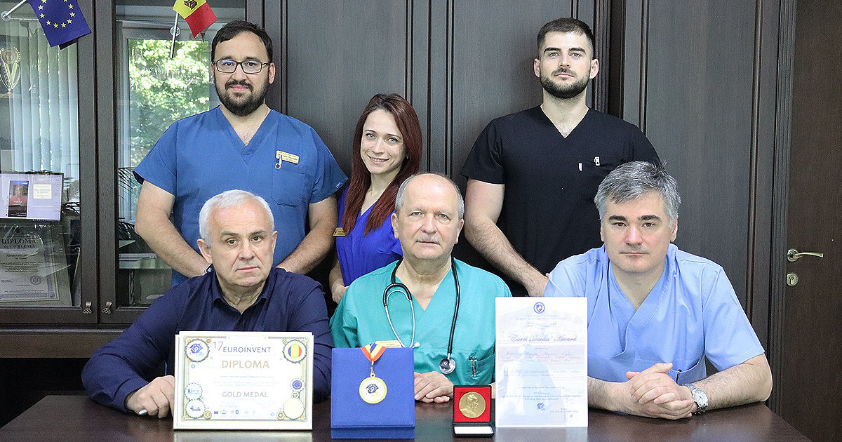 Молдавские врачи награждены золотой медалью за инновацию в лечении рака печени.