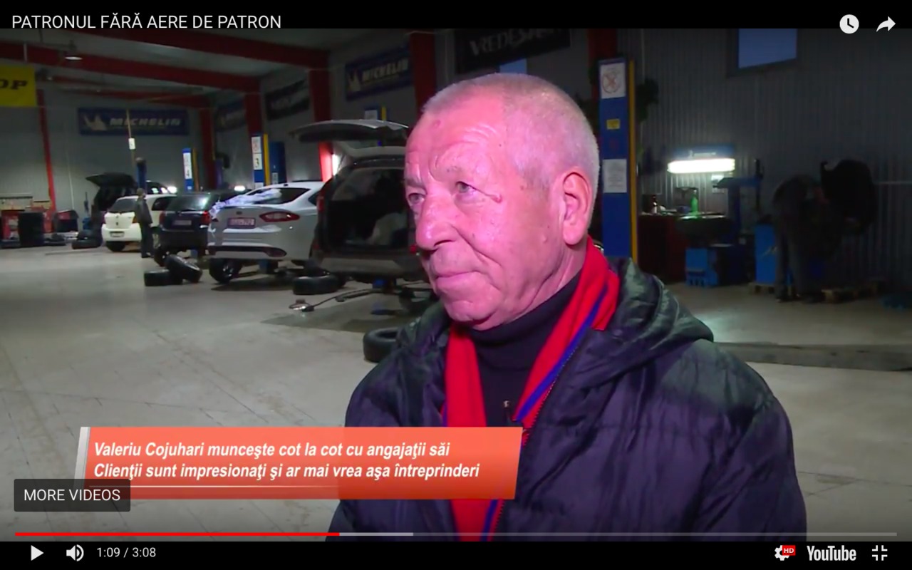 Valeiu Cojuhari a inițiat afacerea alături de cei doi feciori ai săi.