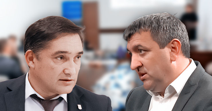 Скандал на заседании ВСП: Карп обвинил Стояногло в злоупотреблениях. Коллаж: Point.md