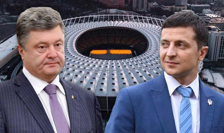 Порошенко согласился провести дебаты с Зеленским на стадионе, а не в телестудии.