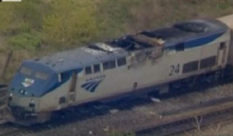 În urma incidentului feroviar din Milwaukee, toţi pasagerii trenului au fost evacuaţi de urgenţă. Foto: jurnal.md