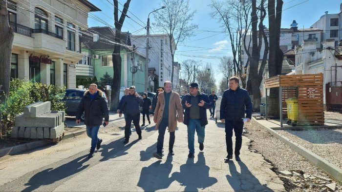 Ион Чебан проинспектировал реализацию инфраструктурных проектов в секторе Центр.