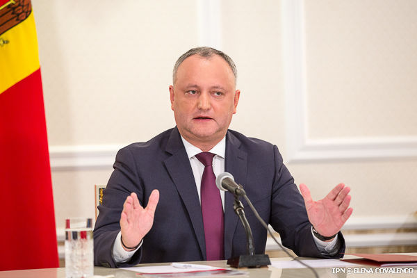 Dodon: 2018, anul definitivării soluției politice în problema transnistreană