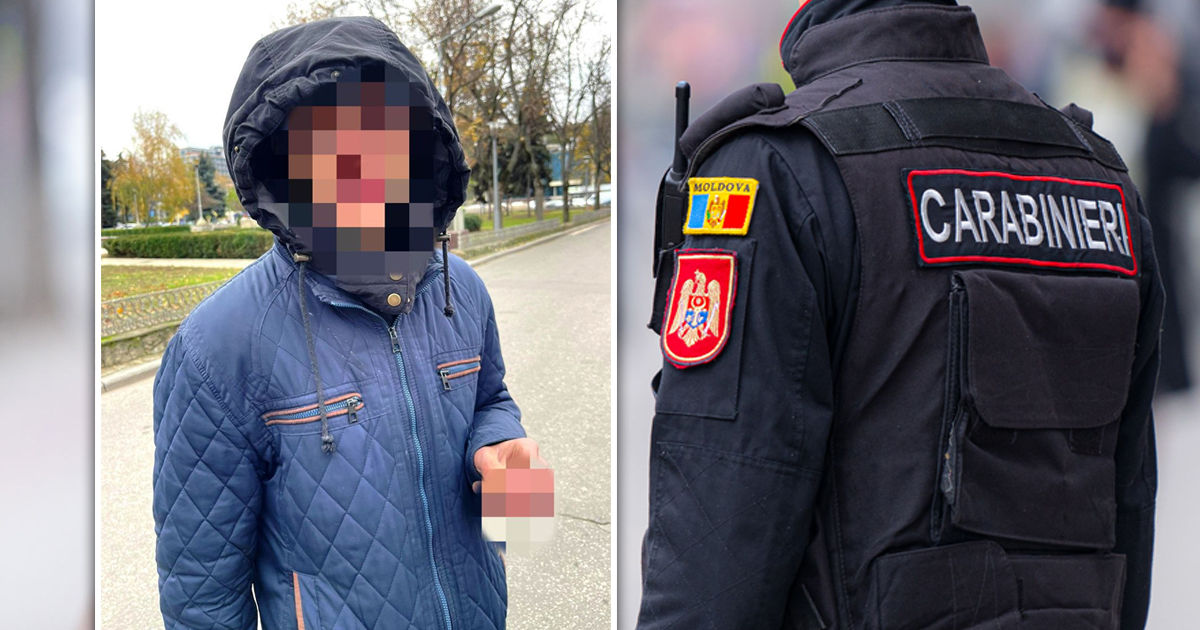 Карабинеры задержали 30-летнего мужчину, разыскиваемого за кражу. Коллаж: Point.md
