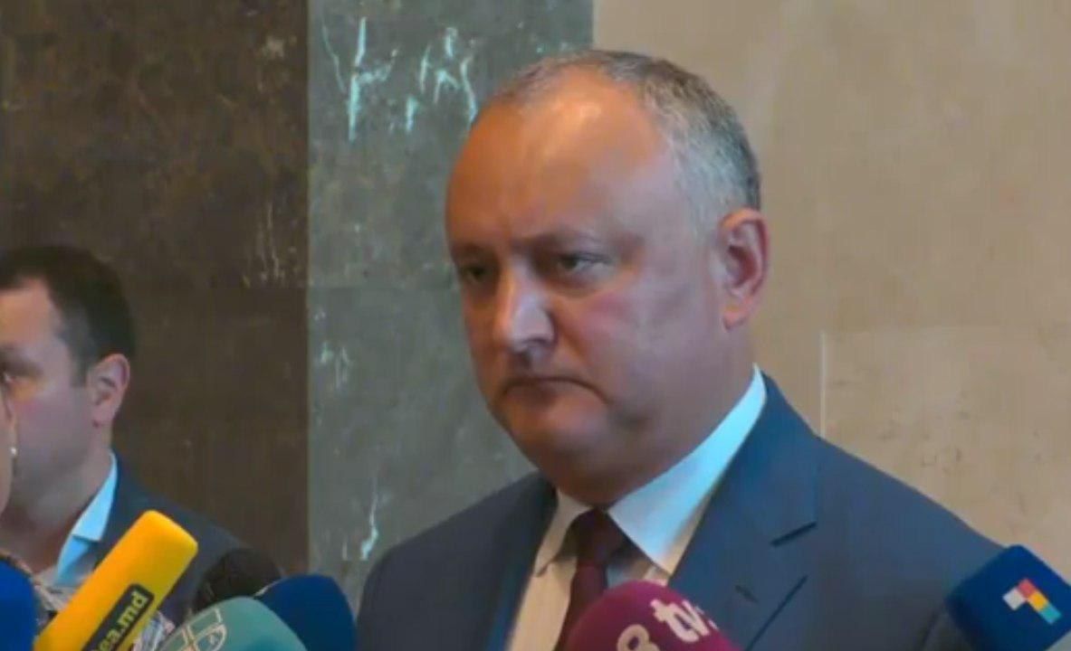 Президент Молдовы Игорь Додон.