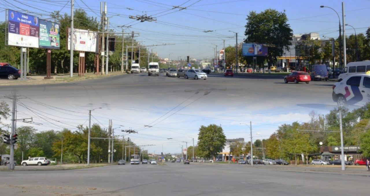 Оживленный перекресток на Ботанике освободили от билбордов.