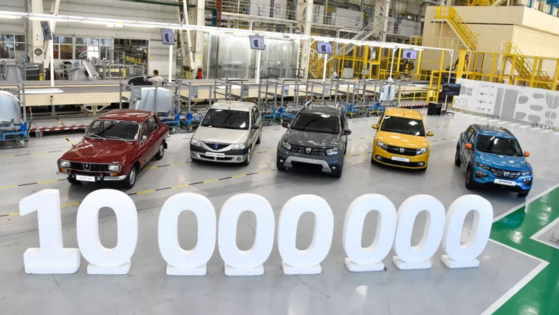 Dacia выпустила 10-миллионный автомобиль.