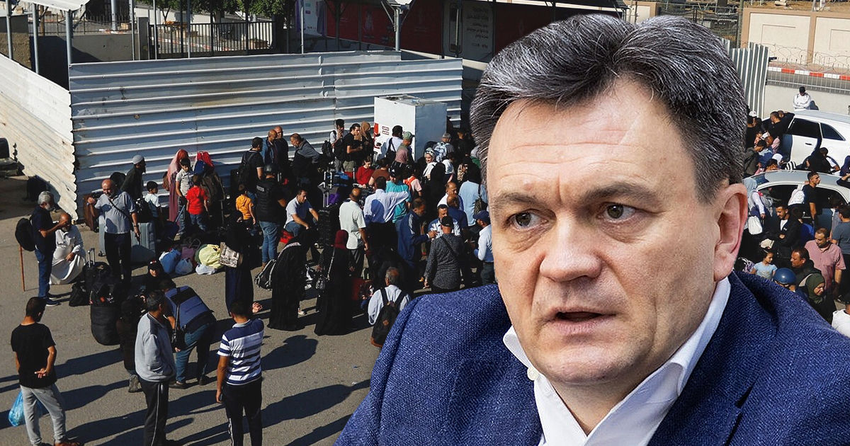 Дорин Речан сообщил о возвращении граждан Молдовы из Газы. Коллаж Point.md.