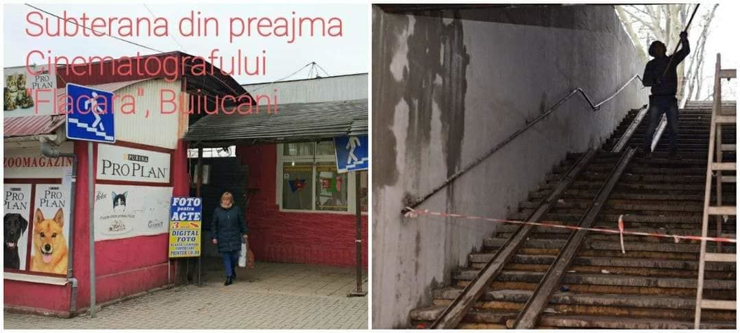 Чебан: В столице ремонтируются шесть подземных переходов.