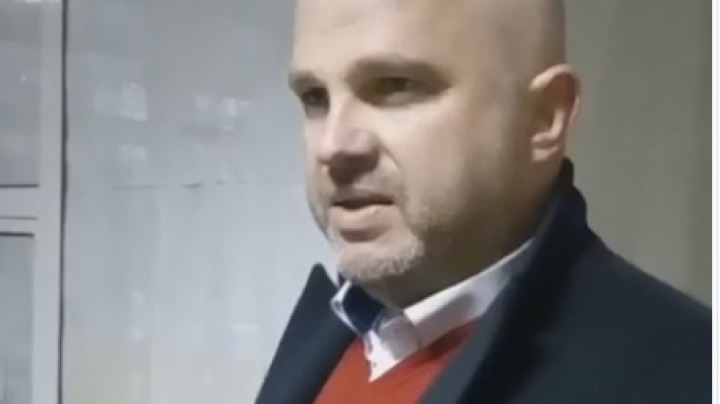 Avocatul lui Platon, prins beat la volan. Foto: captură video/publika.md