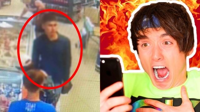 Zice că e prieten cu Vloggerul Bivol și fură de la copii. Cum acționează bărbatul