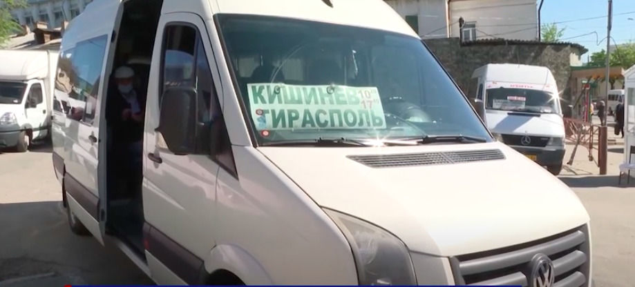 Возобновлены все рейсы из Кишинева в Тирасполь, Бендеры и Дубоссары.
