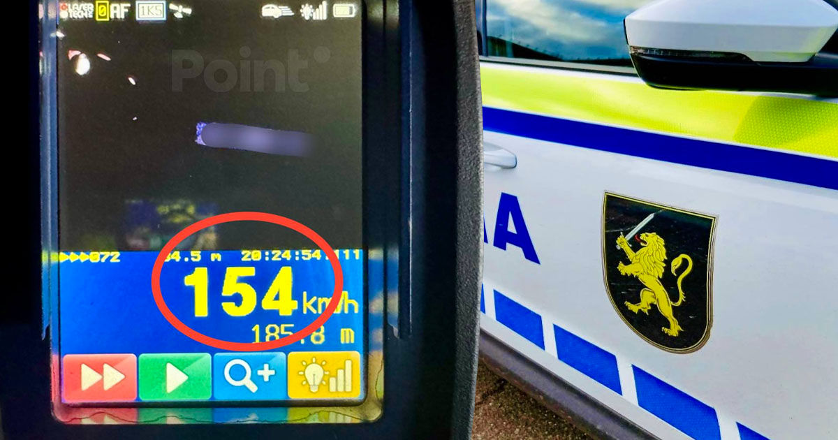 Un șofer care circula cu 154 km/h, oprit de polițiști în Capitală.