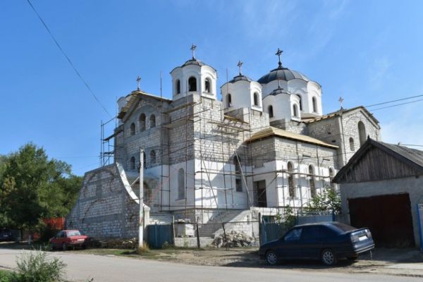Строительство церкви было начато в 2009 году.