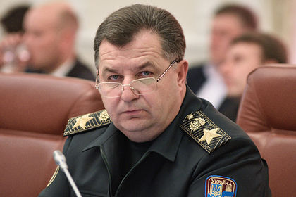 Глава Минобороны Украины Степан Полторак.
