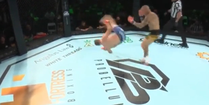 Ветерана UFC нокаутировали ударом «раскат грома».