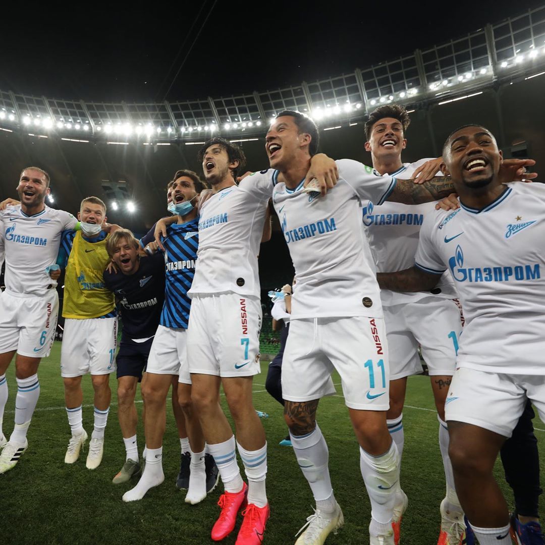 «Зенит» досрочно стал чемпионом России по футболу. Фото: zenit_spb