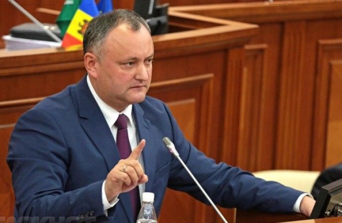 Избранный президент Республики Молдова Игорь Додон.