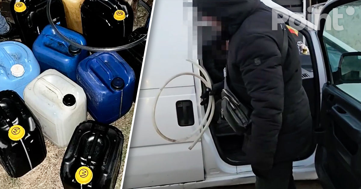 Doi hoți în serie, reținuți de Poliție pentru furt de motorină.