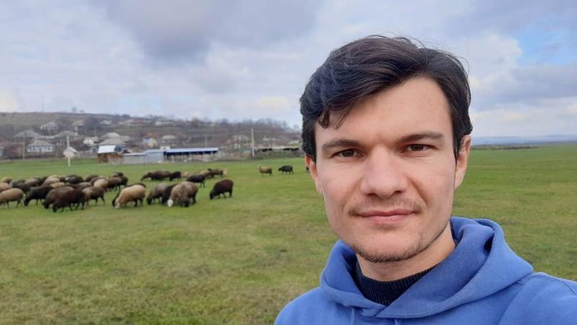 Парень из Оргеевского района в 22 года владеет овчарней.
