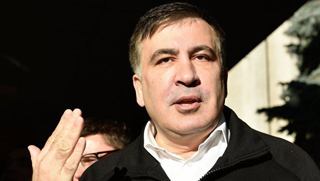 Саакашвили пообещал поставить на крыше экран для Порошенко. Фото: ria.ru