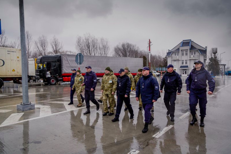 На совместном КПП "Паланка-Маяки-Удобное" прошла встреча глав Пограничной полиции Республики Молдова и Украины. 