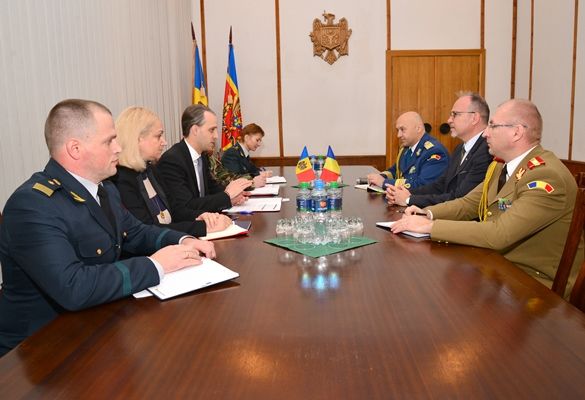 Eugen Sturza, întrevedere cu ambasadorul României în Moldova, Daniel Ioniţă