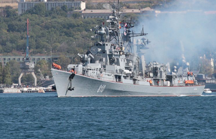 Российский сторожевой корабль "Сметливый". Фото: ТАСС