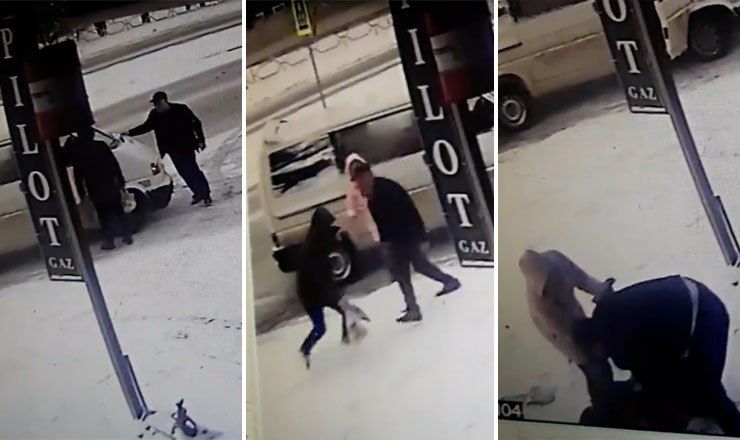 В Кишиневе водитель, не пропустивший пешеходов, вступил с ними в драку.