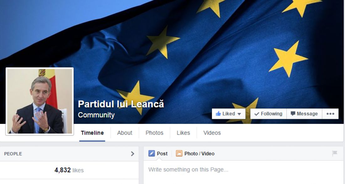 Potrivit lui Roșca, el nu vrea să stea în calea „europenizării” Moldovei. Foto: captură facebook